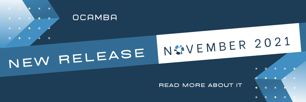 New release November 2021 Ocamba