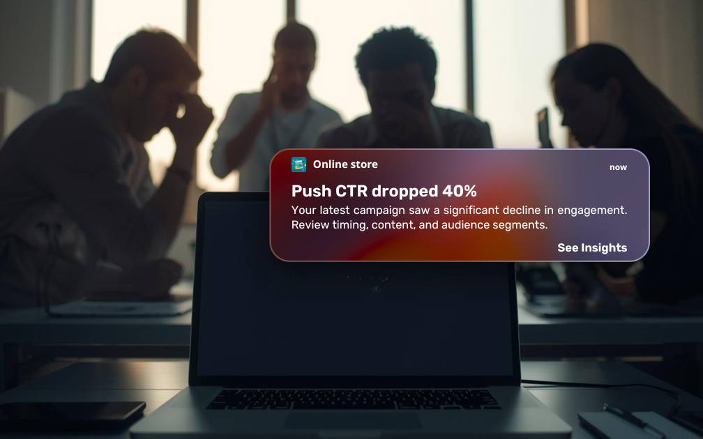 It's 9 AM. Your Push CTR Dropped 40%. Now What?